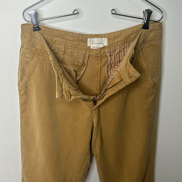 Anthropologie 🌸 Tan/Camel Colored Pants Size 27 Casual Women's Trousers - Picture 15 of 16